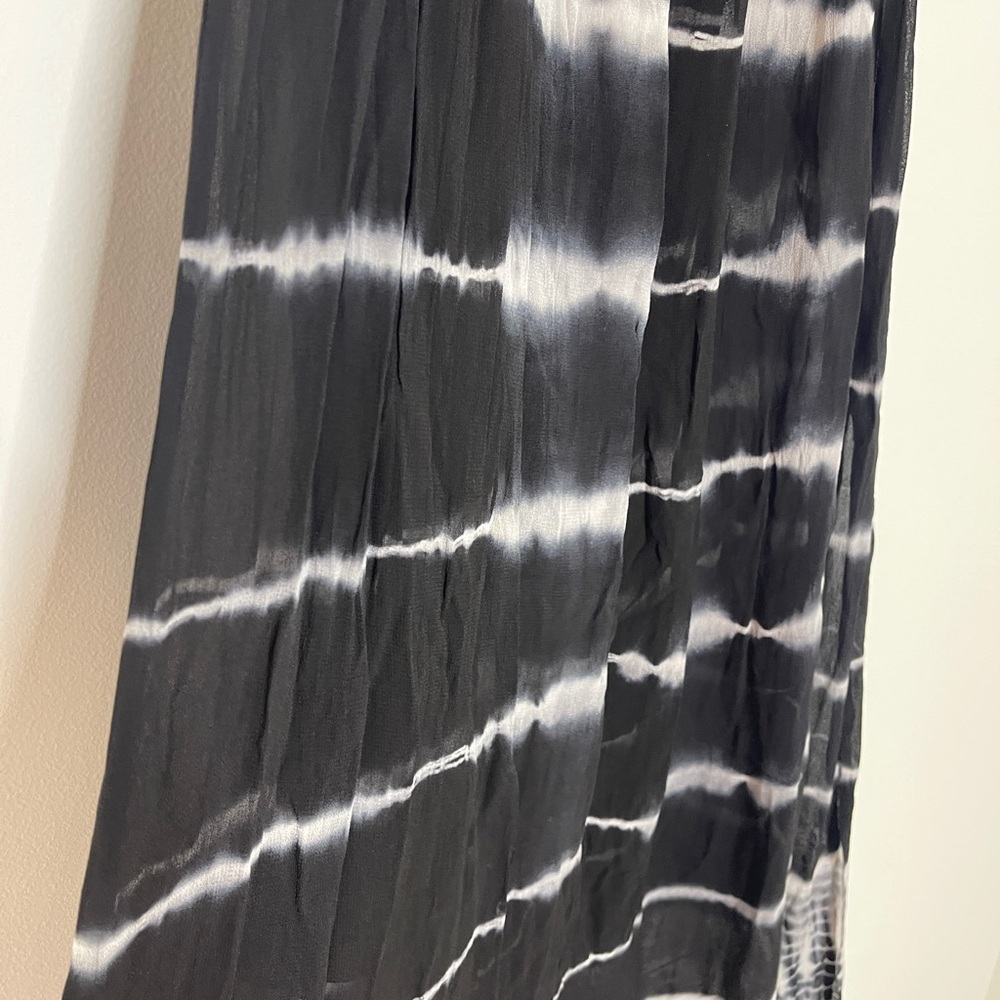 Karen Kane Smocked Tie Dye Maxi Dress Strapless - Picture 7 of 7